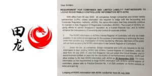 lodge register of registrable controllers